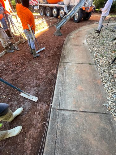 Driveway Construction for Wenkel Concrete, LLC in Sherrills Ford, NC