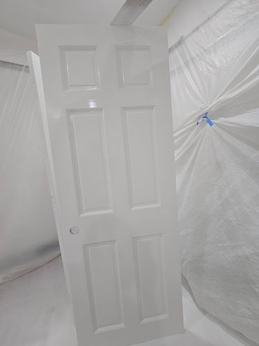 Kitchen and Cabinet Refinishing for Duraplus Topcoat Painting in New Brighton, MN