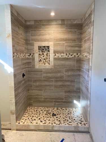 Bathroom Tiling Installation for Harris Tile and Stone in Tyler, TX