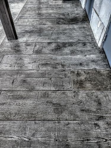 Stamped Concrete for Custom Concrete Enterprises in Springfield, IL