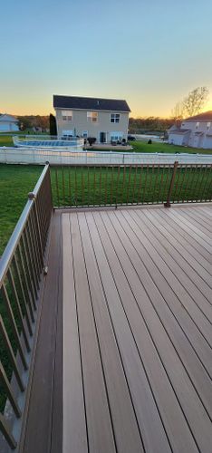 Deck & Patio Installation for Santiago Construction LLC in Valparaiso, IN