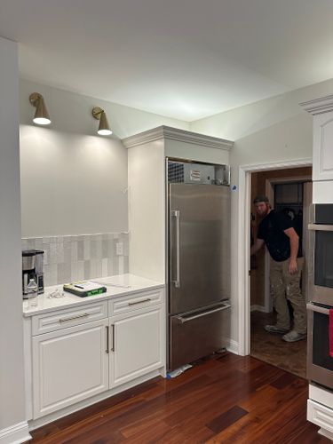 Cabinet Painting for T&T Kitchens in Shamong, NJ