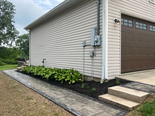 Planting for Elevate Landscape & Hardscape in West Jefferson, OH