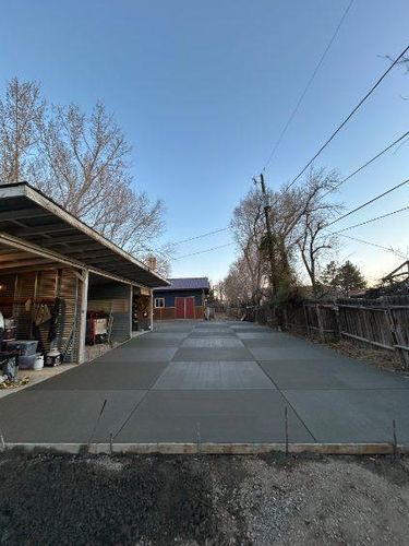 Concrete Installation for GB Concrete & Landscapes in Grand Junction, CO