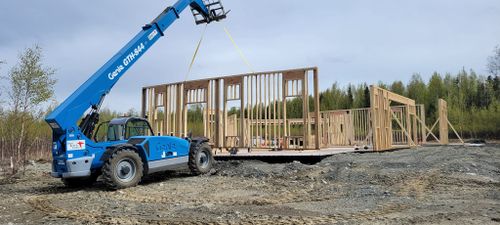 Framing for SteveWorks Construction in Sterling, AK