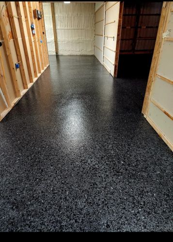 Epoxy Flooring-polyaspartic Coatings for Custom Concrete Enterprises in Springfield, IL