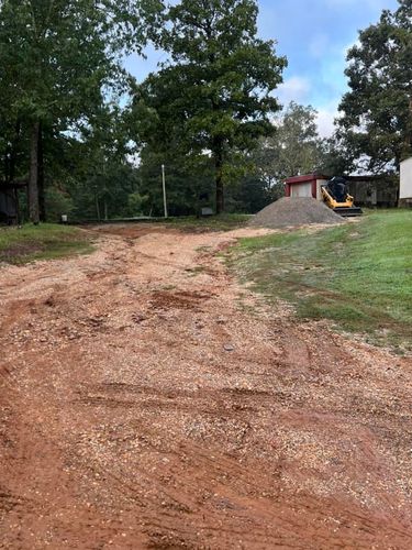 Driveway Construction for Mud Creek Vegetation Management in Russellville, AL