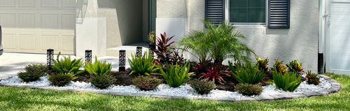 Landscape Design and Installation for Verimay's Garden and Landscaping in Hillsborough County, FL