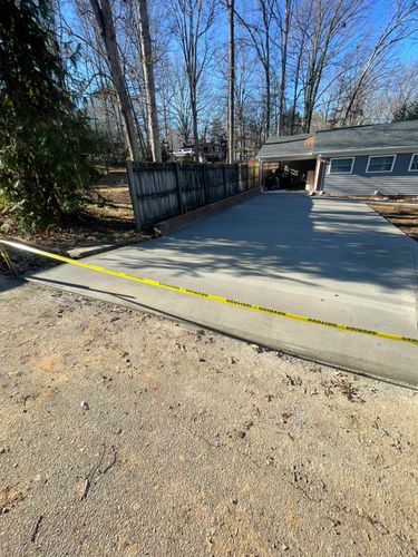 Driveway Construction for Wenkel Concrete, LLC in Sherrills Ford, NC