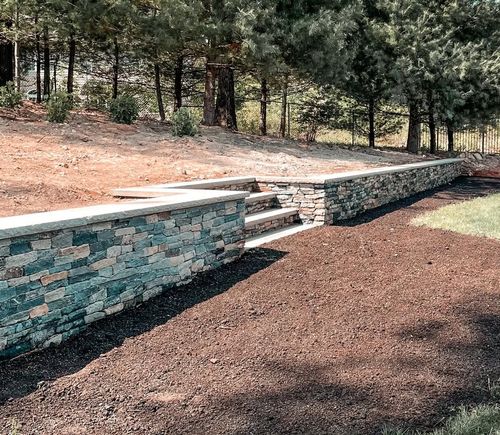 Hardscaping for E. Gordon Construction in Dighton, MA