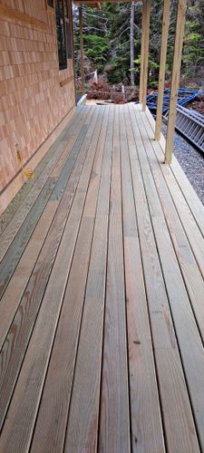 Deck & Patio Installation for MLG Custom Carpentry in Marshfield, ME