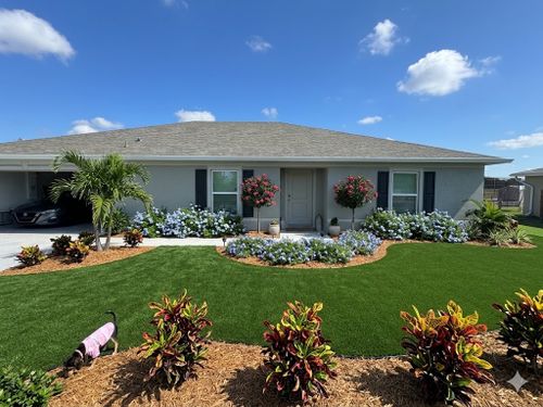 Sod installation for BH Lawn and Landscape in Fort Myers, FL