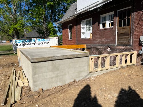 Deck & Patio Installation for CM Construction in Erwin, TN