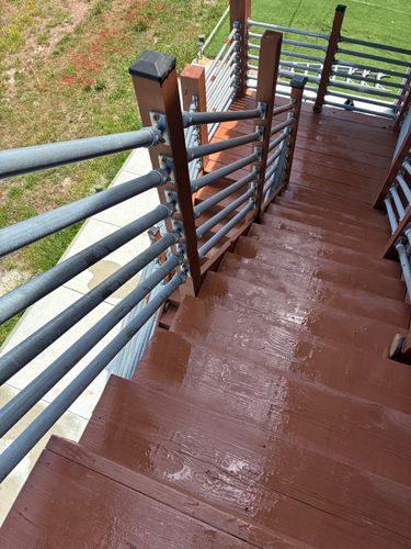 Interior/Exterior Staining for Ferrell’s Professional Painting & Home Services LLC in Panama City Beach, FL