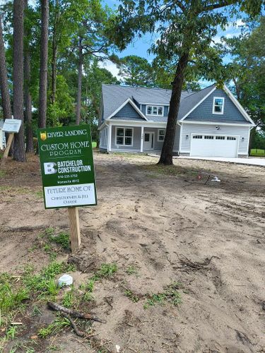 Custom Home Design for Batchelor Construction in Wallace, NC