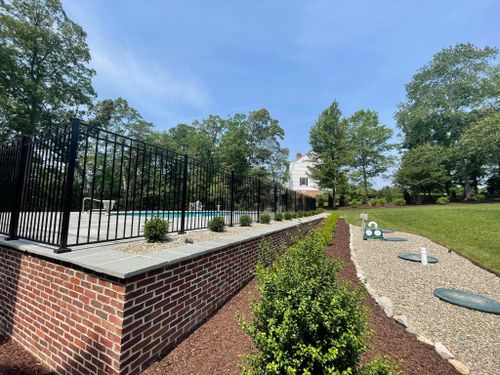 Retaining Wall Construction for Broker Post Ground Crew in Sussex County, DE