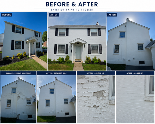 Exterior Painting for Freshlook Painting LLC in Springfield, PA