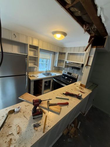 Kitchen Remodel for Polanco Brothers, LLC in Severn, MD