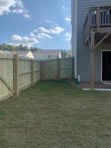 Wooden Fencing for Alpine Fence in Dahlonega, GA