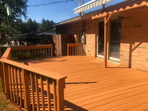 Deck Staining for Al's Hydro-Wash LLC. in Dayton, OH