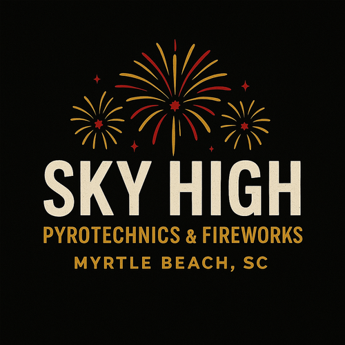  for Sky High Pyrotechnics & Fireworks Serving South Carolina, Georgia and Delaware. Wedding fireworks display company, Fourth of July fireworks display, gender reveal fireworks display, near me, Myrtle Beach Charleston Horry County Georgetown County. in Horry County, SC