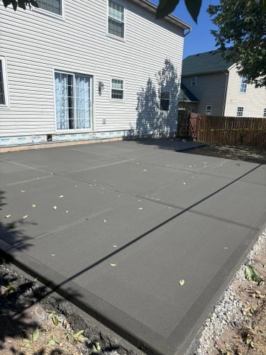 Patio Design & Installation for Curtis Concrete Contracting in Trenton, OH