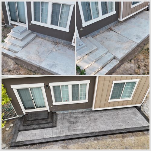 Patio Design & Installation for B&M Concrete LLC in Longmont, CO