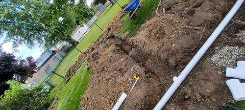 French Drain Systems for Hauser's Complete Care INC in Depew, NY