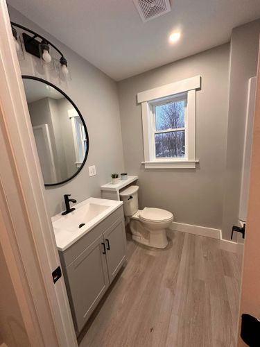 Bathroom Renovation for 207 Improvement in Falmouth, ME