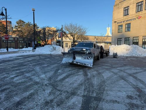Residential Snow Plowing for LCP Property Management  in Windham, NH