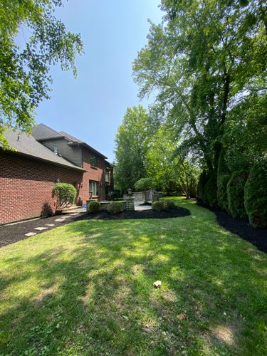 Mulching for Castle JR Landscaping & Painting LLC in Cincinnati, OH