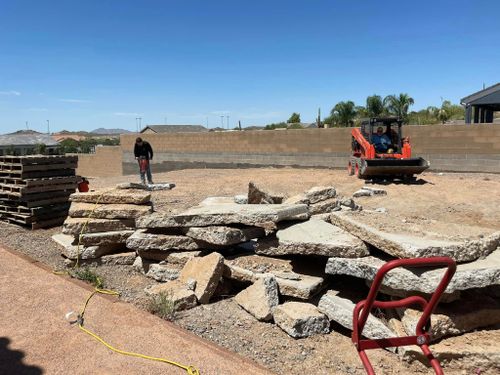 Demolition for Vaquero X Landscape LLC in Queen Creek, AZ