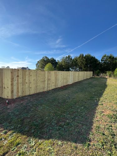 Fence Installs for E&T Outdoor Pros in LaGrange, GA