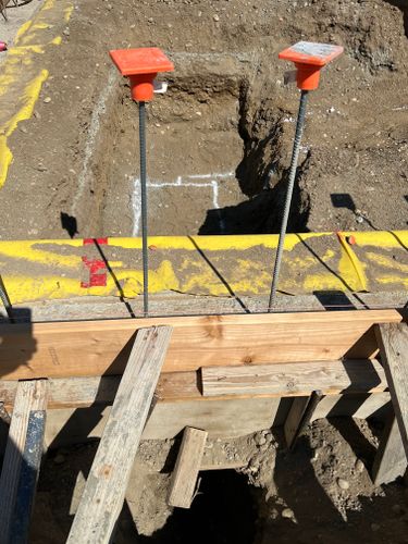 Site Preparation & foundation dig outs for Seymour Excavating in Omak, WA