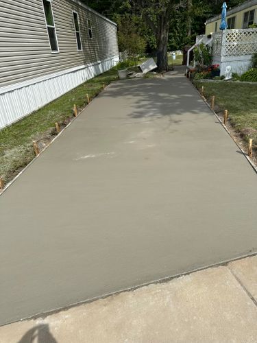 Concrete for B & E Concrete in Michigan City, IN