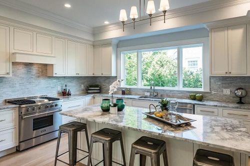 Kitchen Backsplash Tiling for Reliable Tile & Remodeling, LLC in Boston, MA