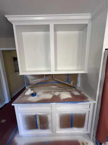 Cabinet Painting for TL Painting in Joliet, IL