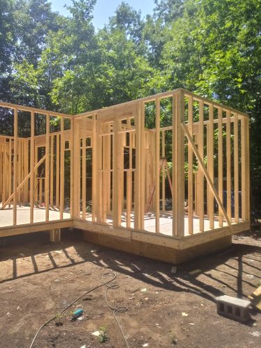 Rebuild- New Construction Framing for Troy Jones Renovation in Fennville, MI