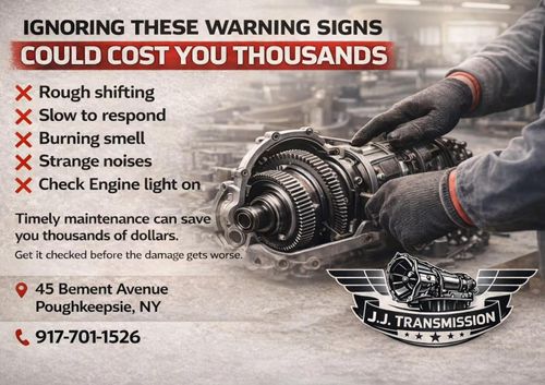  for JJ Transmission Corp in Poughkeepsie, NY