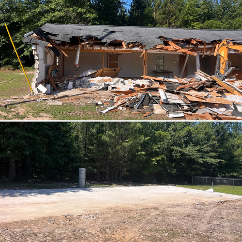 Demolition for Coursey Construction in Metter, GA