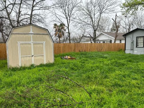 Mowing for Allen Lawn Care in Taylor, Texas