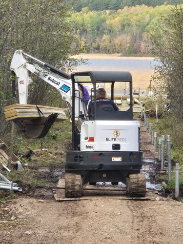 Pier Installation for Elite Piers LLC in East Bethel, MN