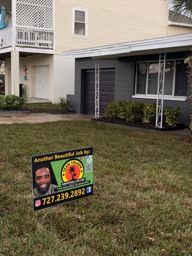 Sod Installs for Team Tolson Landscape in Tampa Bay, FL