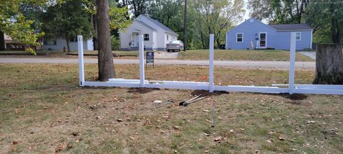 Fence Installation for Friedrich Fence in Sterling, IL
