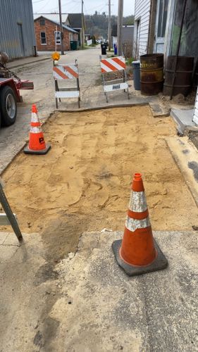 Driveway Install for TDC Excavating in Dubuque, IA