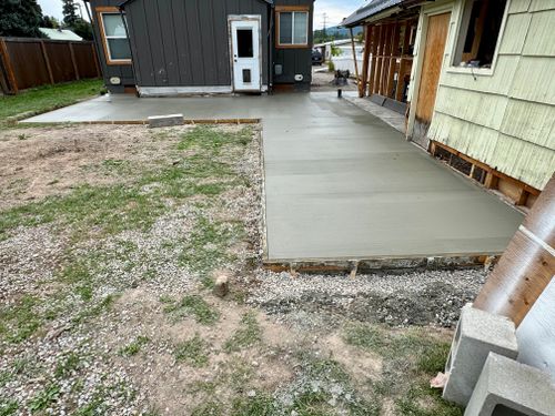 Concrete for Montana Concrete Creations in Bigfork, MT