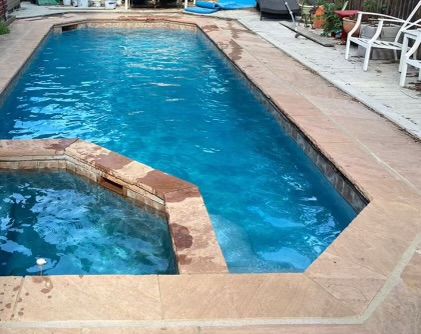 Pool plaster for LC Construction and Remodeling in Naperville, IL