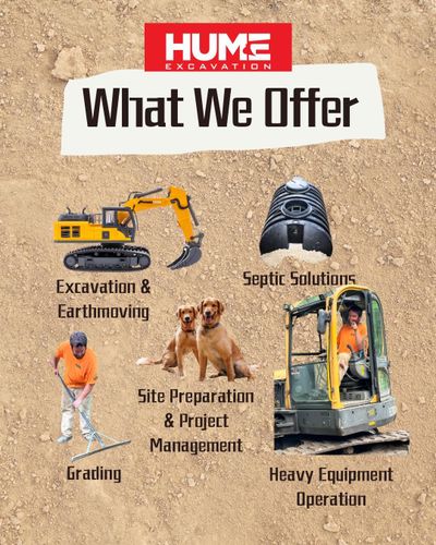 Land Grading for Hume Excavation in North Hampton, NH