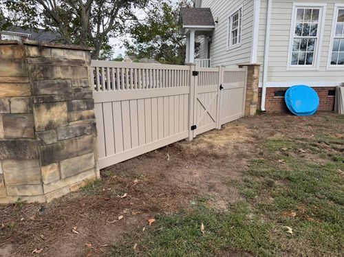 Vinyl for 4 In The Fire Fencing LLC in Darlington, SC