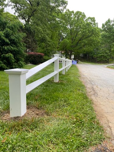 Vinyl fence  for Wantage Fence & Stonework, LLC in Wantage, New Jersey